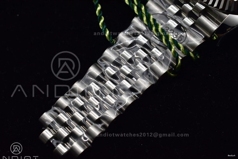 Jubilee Dial 633 Black DateJust Edition 1:1 DIWF Stick 41 904L on Steel 126334 Bracelet WellDesigned SA Best 0818